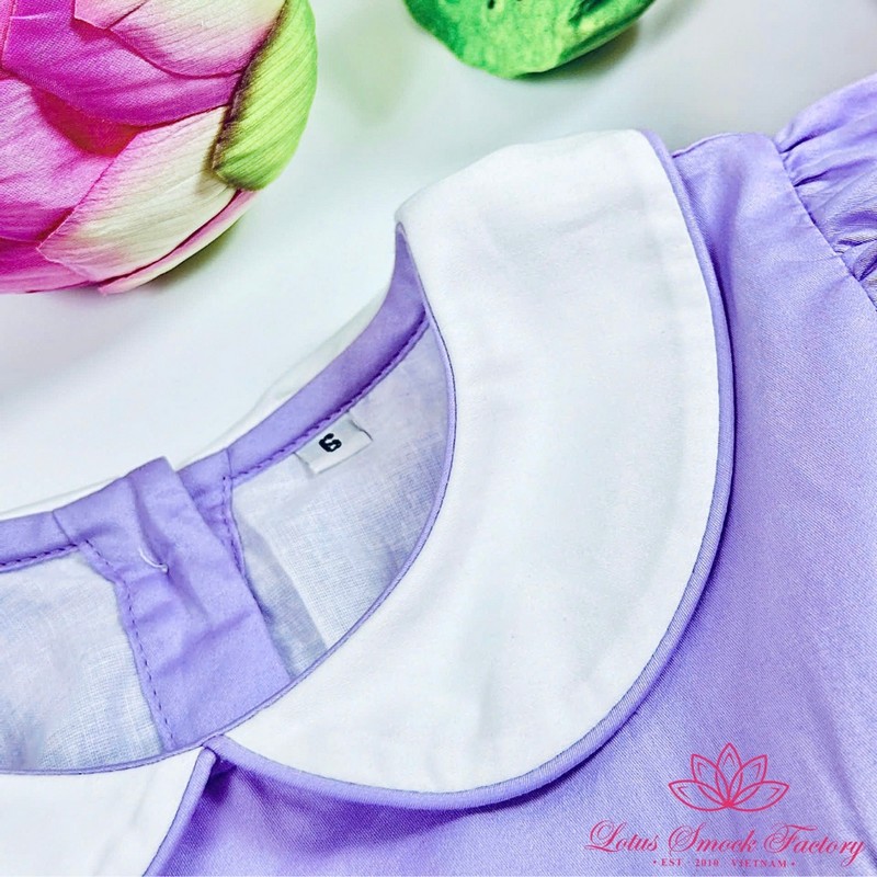 Purple Dress Wholesale Smocked Clothing