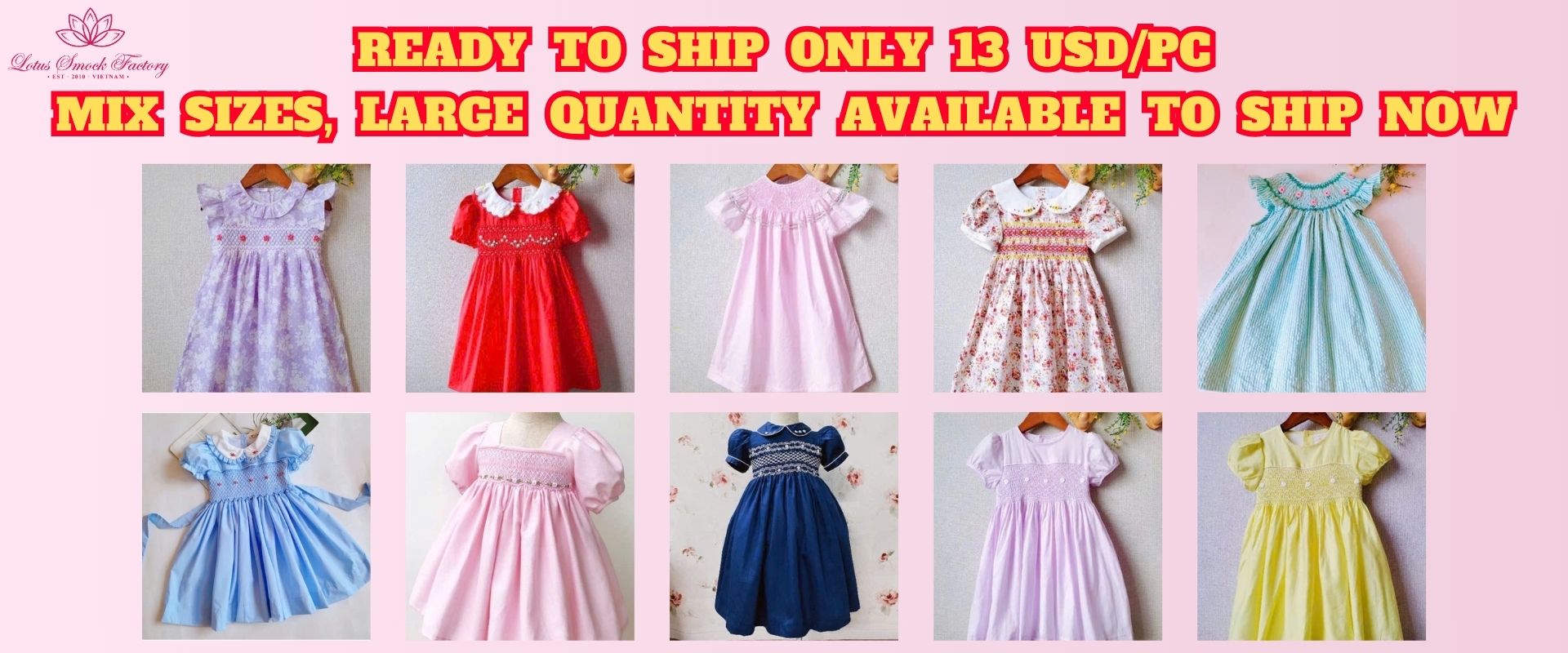 Wholesale smocked dresses manufacturers sales