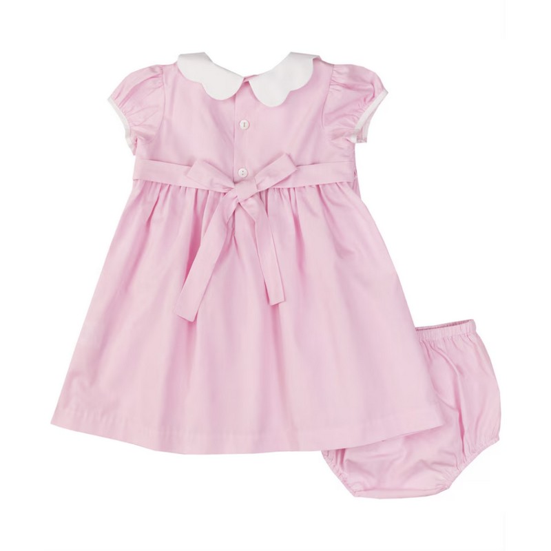 Blush Pink Dress Wholesale Smocked Clothing