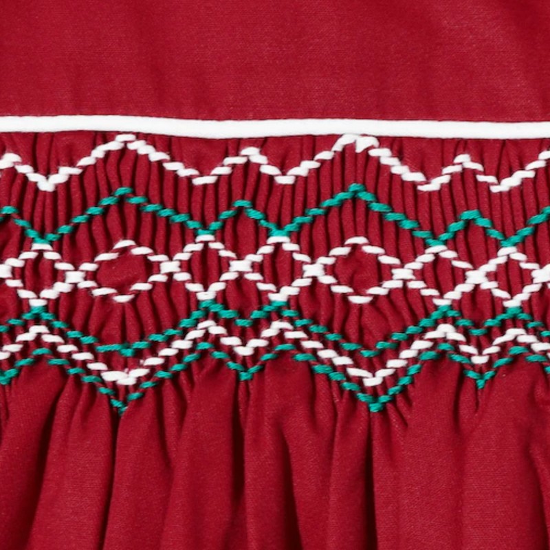 Christmas Themed Dress Wholesale Smocked Clothing