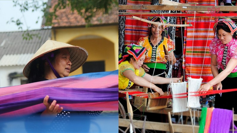 The Silk and Fabric Handmade in Vietnam