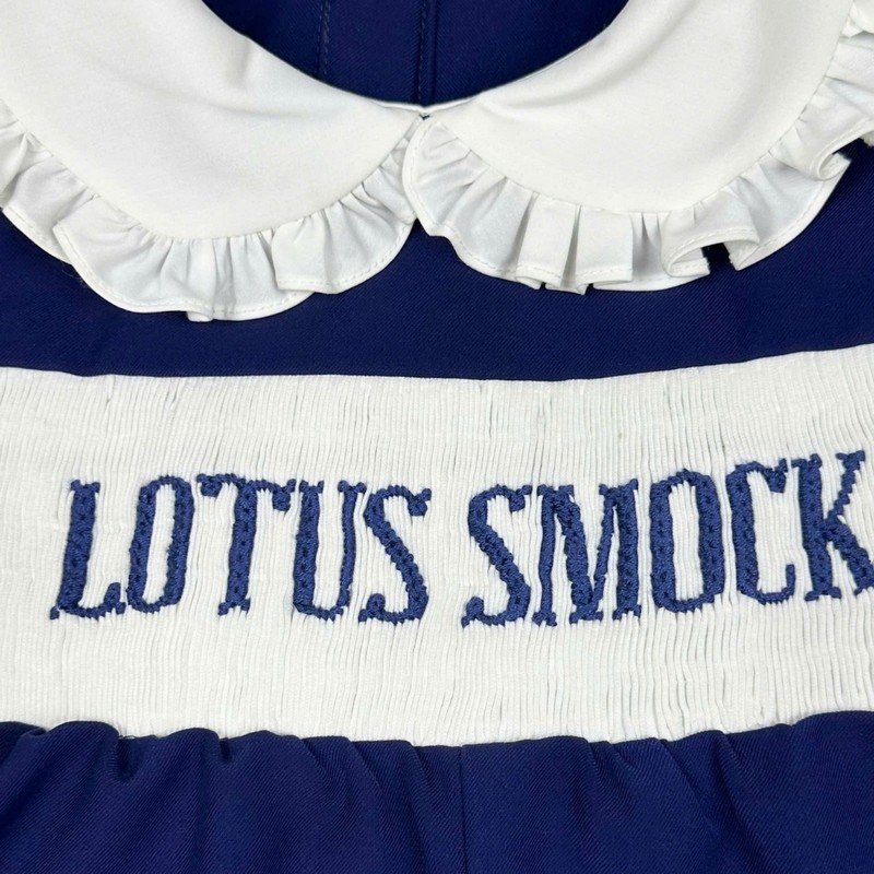 Lotus Smock Romper Wholesale Smocked Clothing