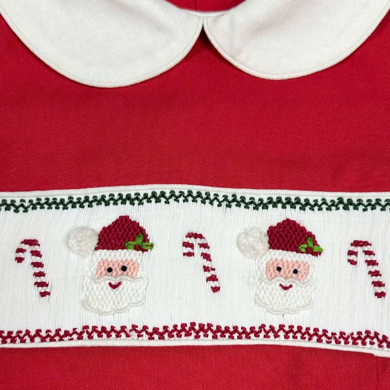 Santa Claus Bubble Wholesale Smocked Clothing