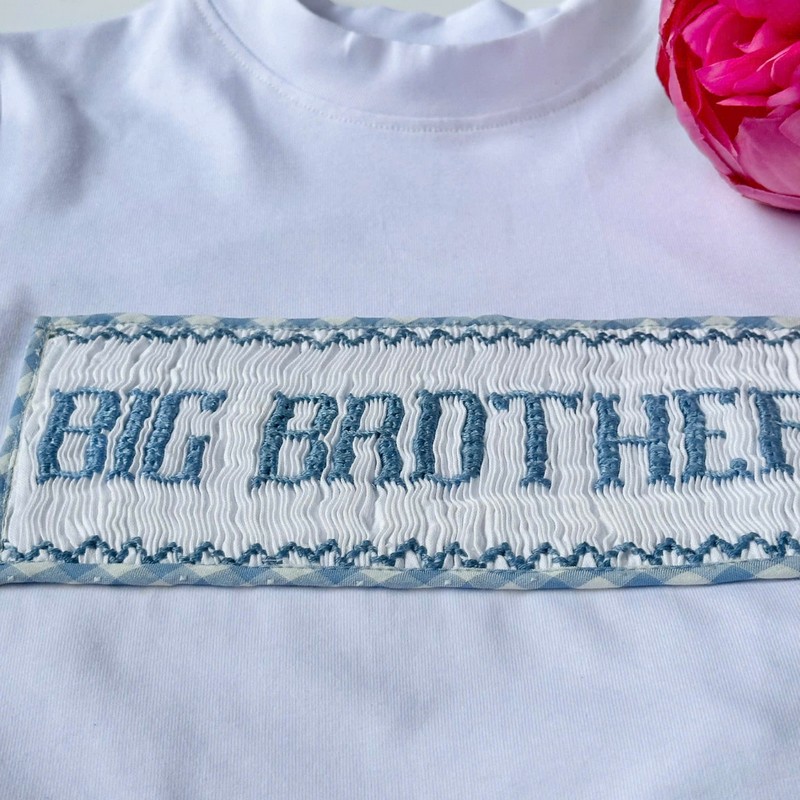 Blue Outfit Wholesale Smocked Clothing