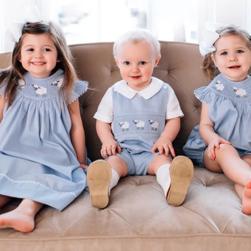 Wholesale smocked children's clothing hotsell