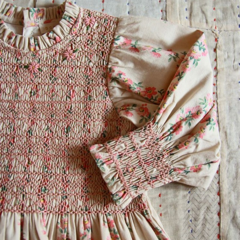 Smocked Mother Day Outfit 2025 Vintage Rosie Dress Wholesale Smocked Clothing