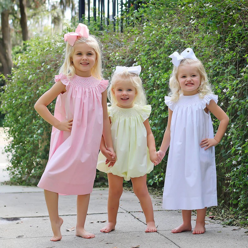Smocked Valentine Dress 2026 Pink Bishop Dress Wholesale Smocked Clothing