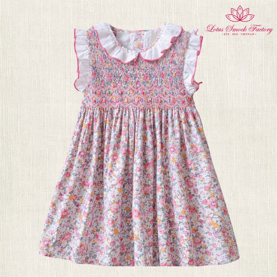 Wildflower Smocked Dress Wholesale Smocked Clothing