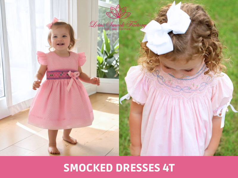 smocked dresses 4t