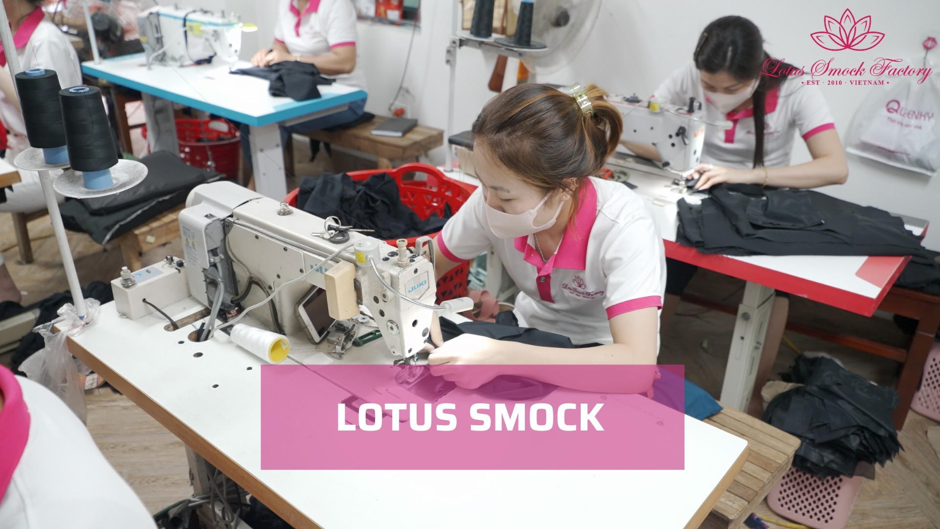 Lotus Smock – Top Hand-Made Smock Kids Clothing Wholesale in Vietnam