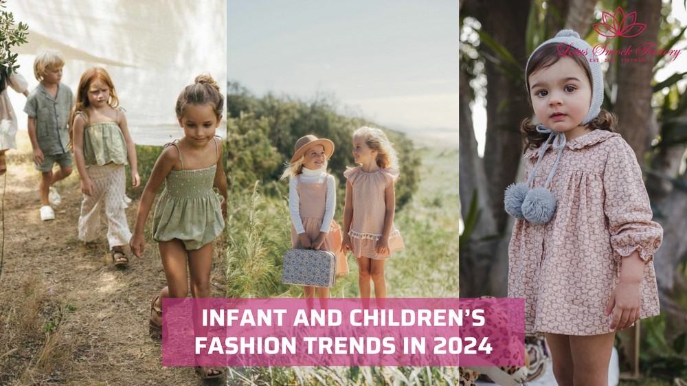 Vintage clothing is a major trend in children’s fashion in 2024