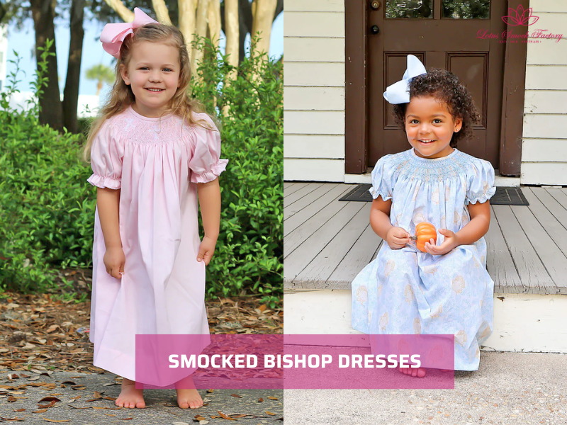 smocked bishop dresses
