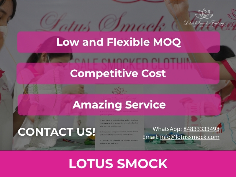 Lotus Smock - The Best Supplier Of Smocked Clothing