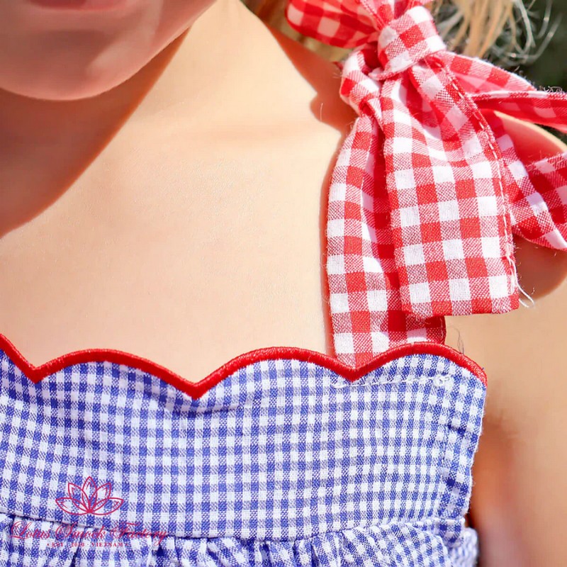 Fourth of July Outfit 2026 American Flag Dress Wholesale Smock Clothing