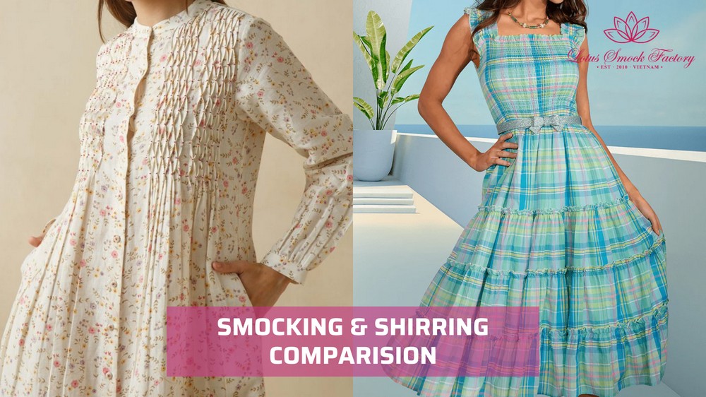 Smocking vs Shirring