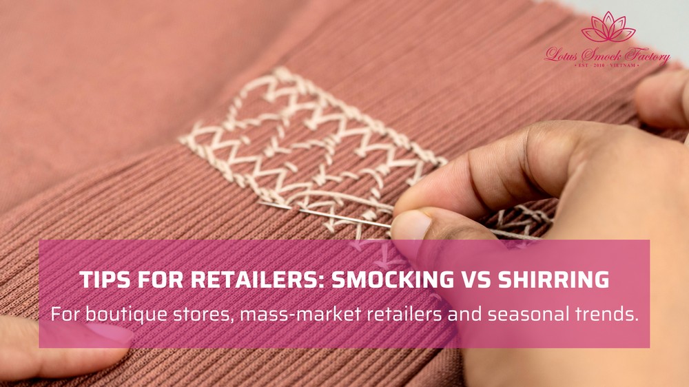 Smocking vs Shirring