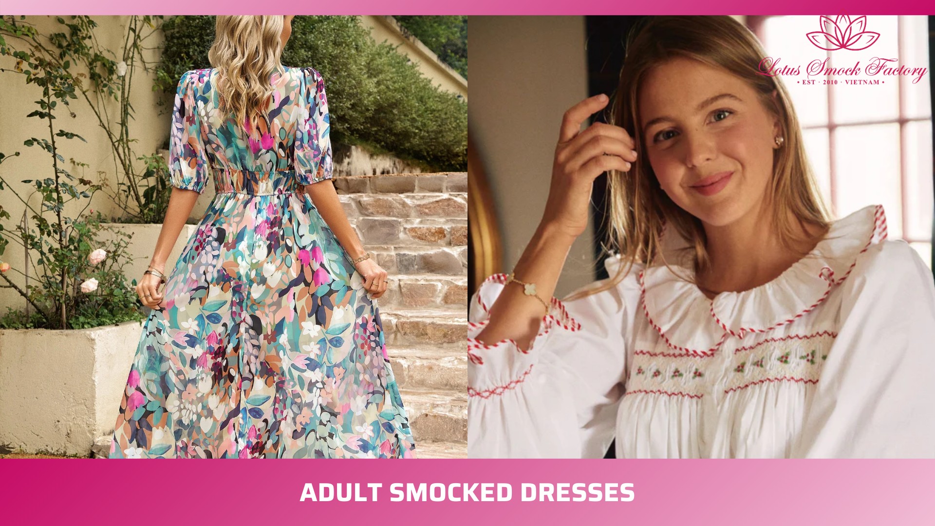 Adult Smocked Dresses