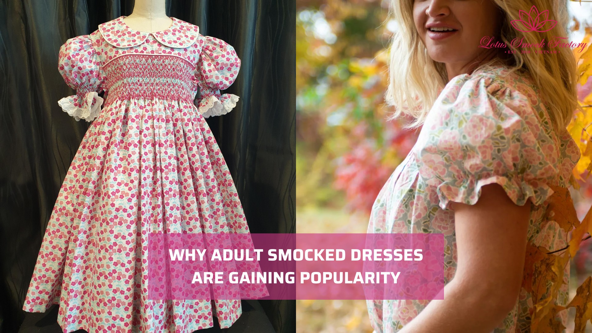Adult Smocked Dresses