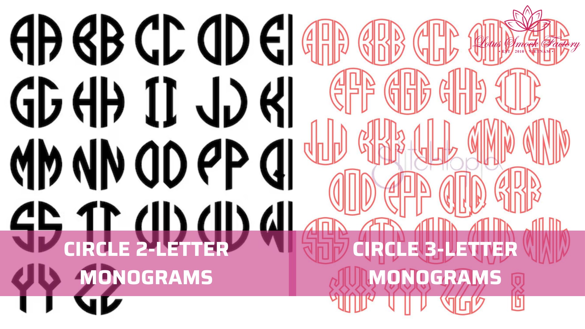 Circle Monogram