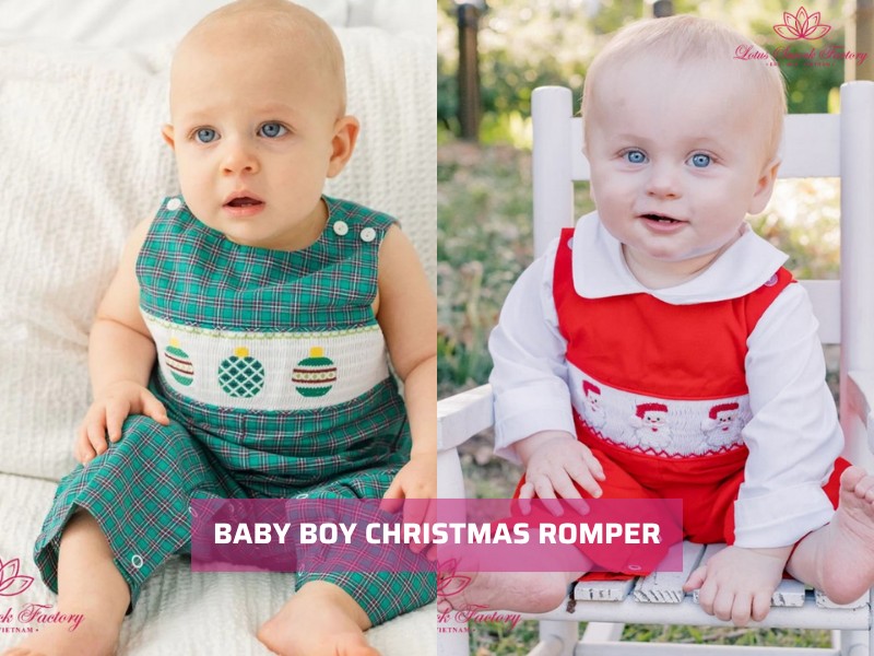 Christmas Smocked Outfit