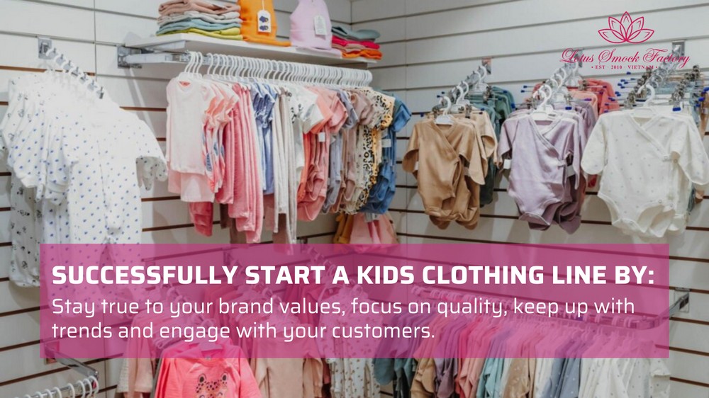 How to Start a Kids Clothing Line