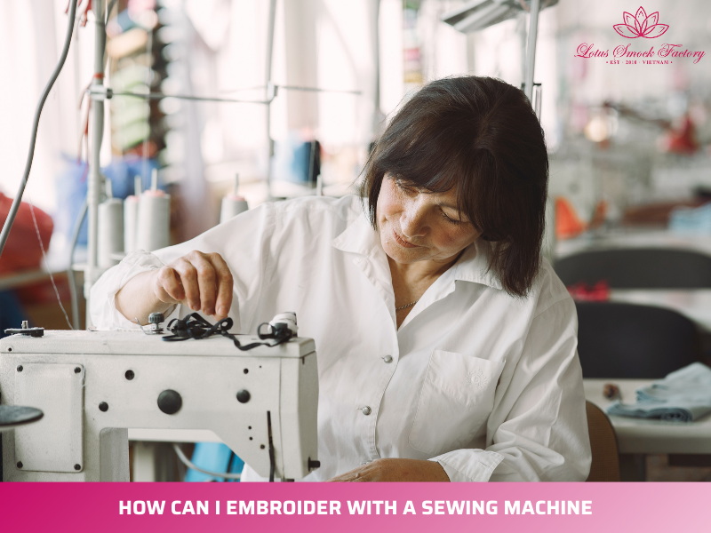 How Can I Embroider with a Sewing Machine