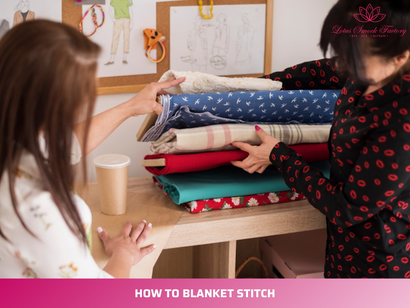 How to Blanket Stitch