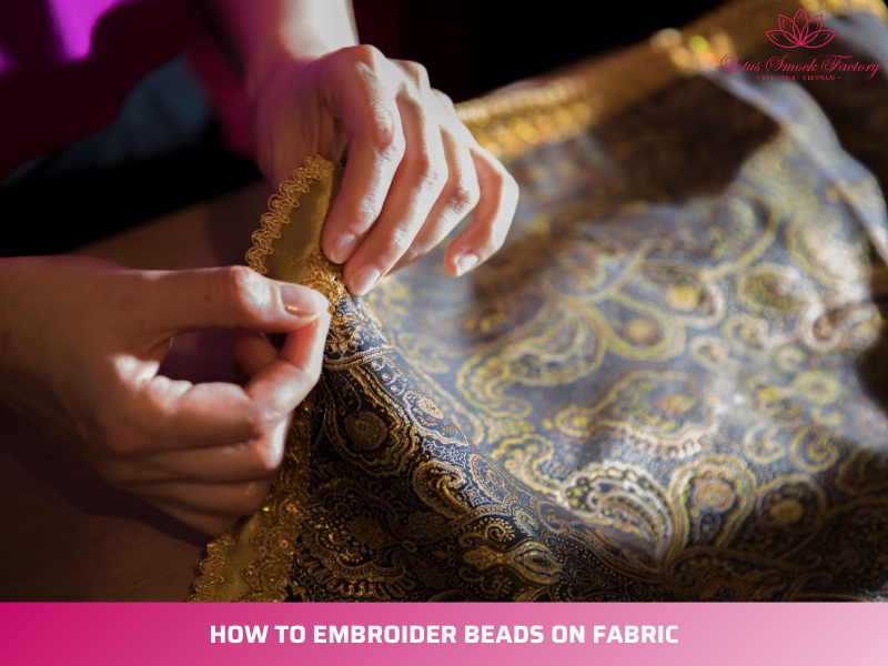 How to Embroider Beads