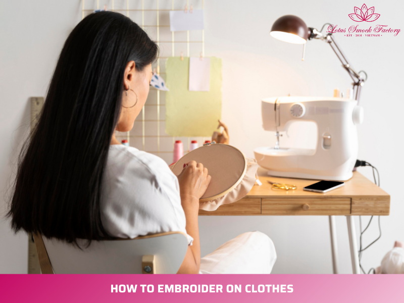 How to Embroider on Clothes