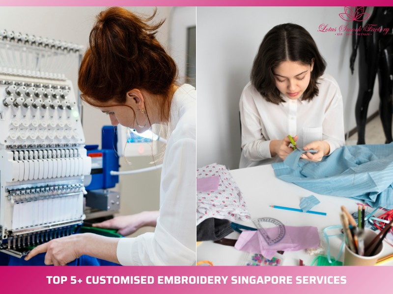 customised embroidery singapore