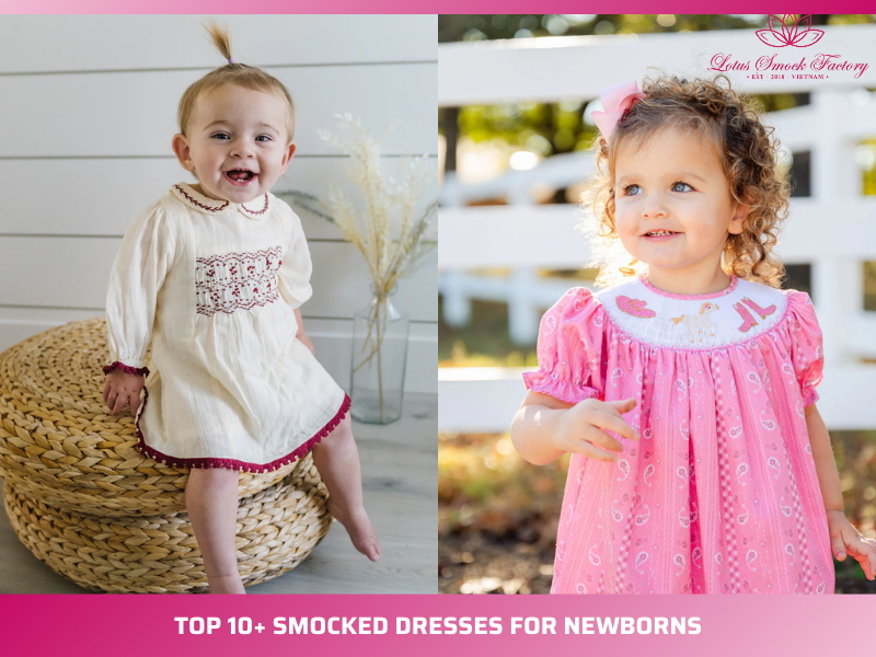 smocked dresses for newborns