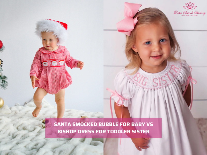 smocked sibling christmas outfits