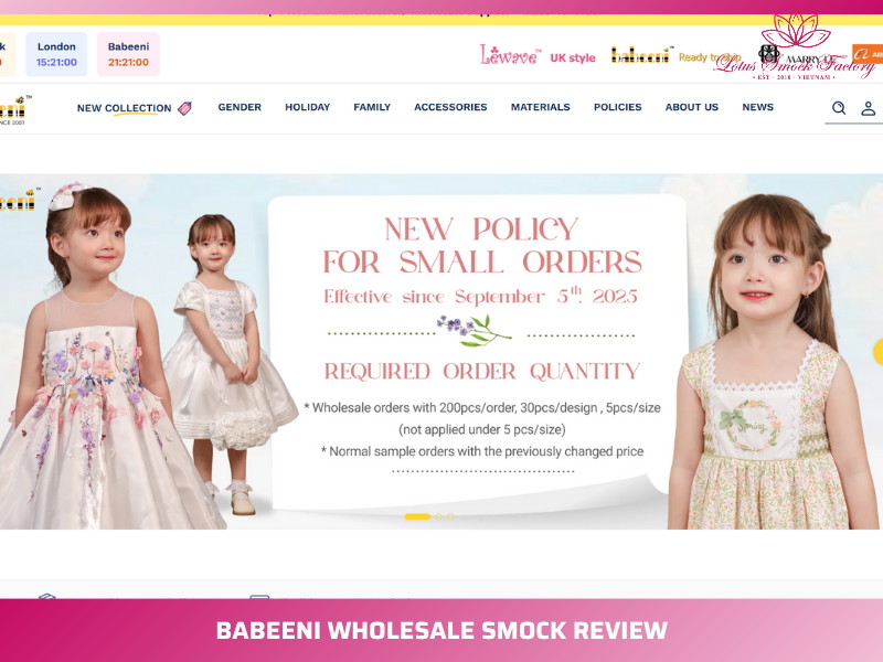 beeni Wholesale Smock Review