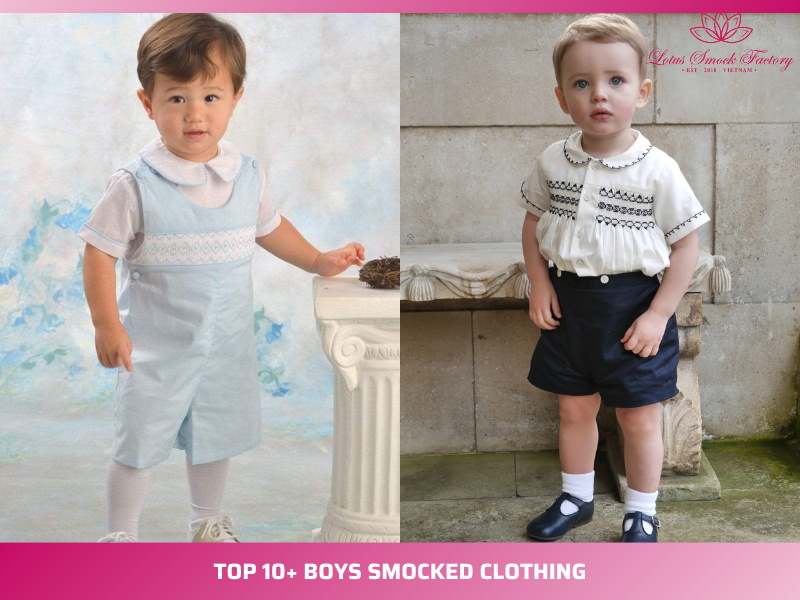 boys smocked clothing