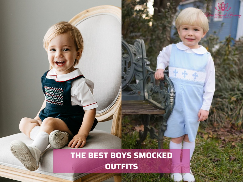 boys smocked clothing