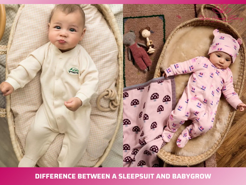 difference between sleepsuit and babygrow