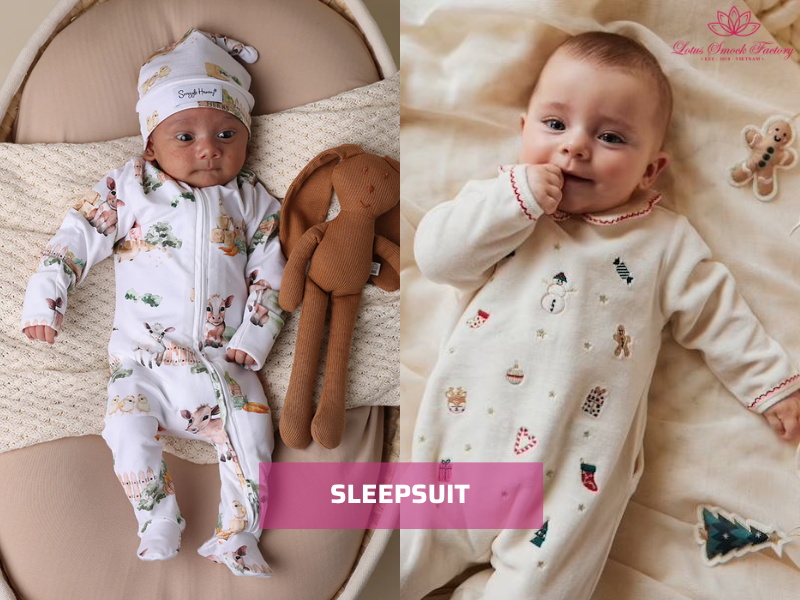 difference between sleepsuit and babygrow