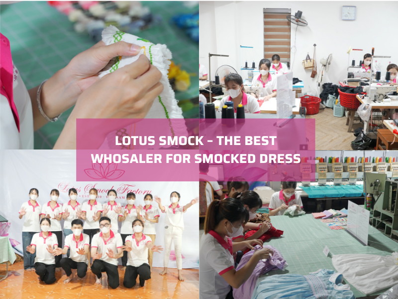 spanish smocked dresses wholesale