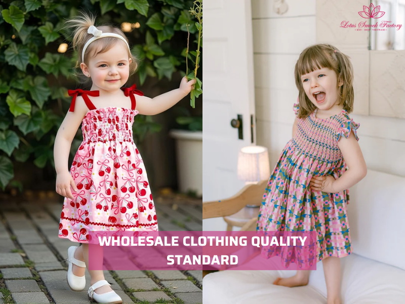 wholesale clothing quality standards