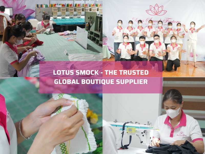 luxury smock dresses