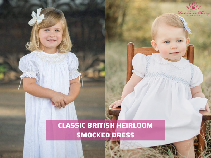 luxury smock dresses