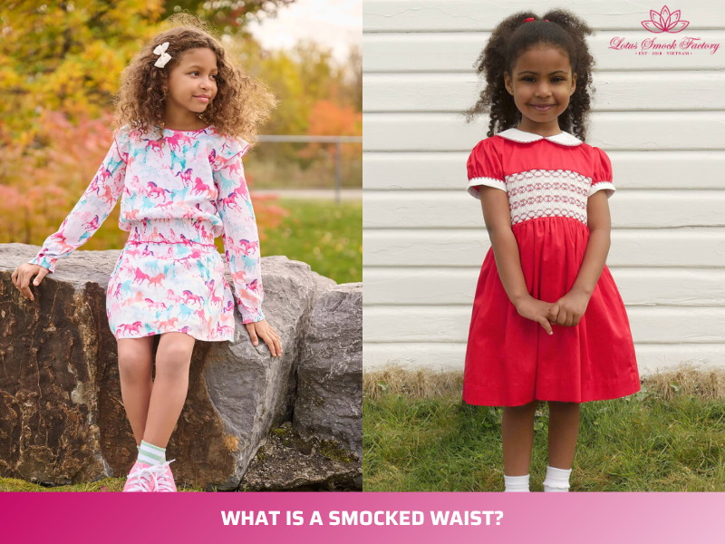 what is a smocked waist