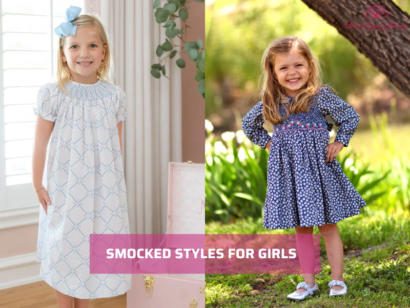 Baby smocked styles