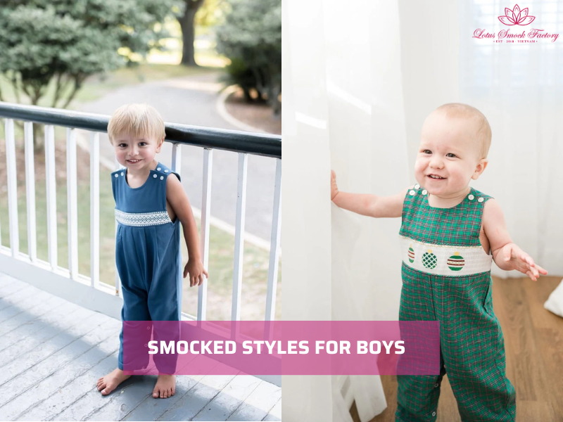 Baby smocked styles