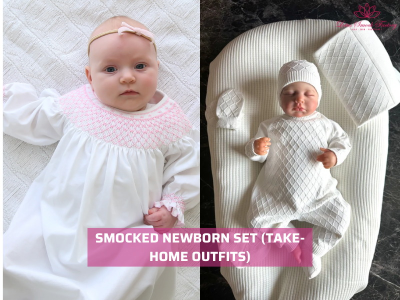 aInfant smocked clothing