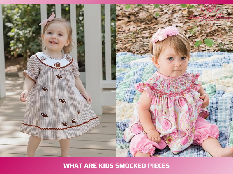Kids smocked pieces