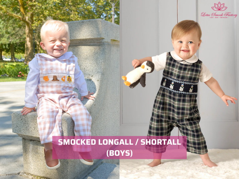 Kids smocked pieces