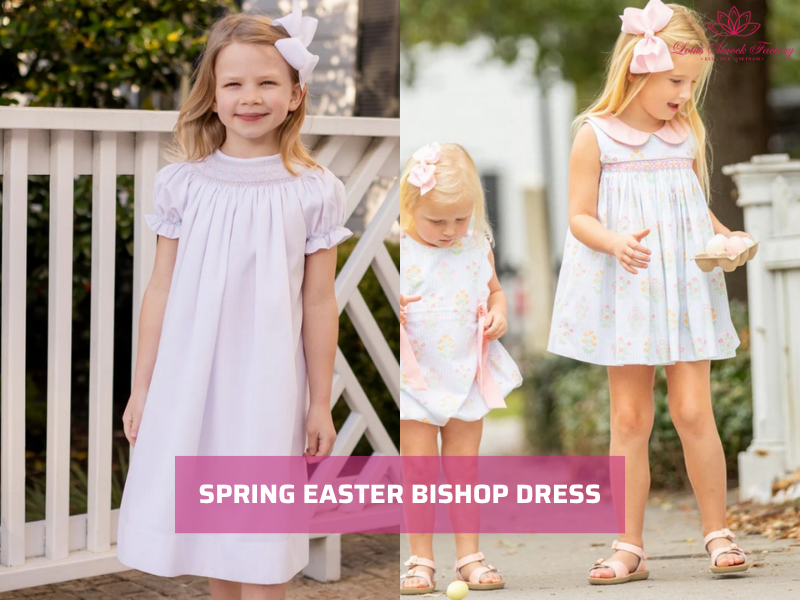 Spring Easter bishop dress
