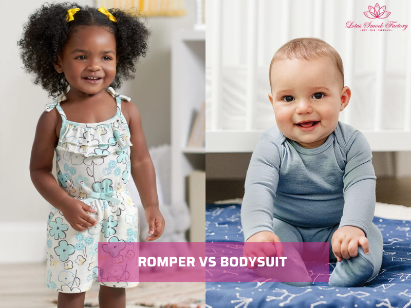The differences between romper vs bodysuit become clear when you look at structure, comfort, daily use, and seasonal needs.
