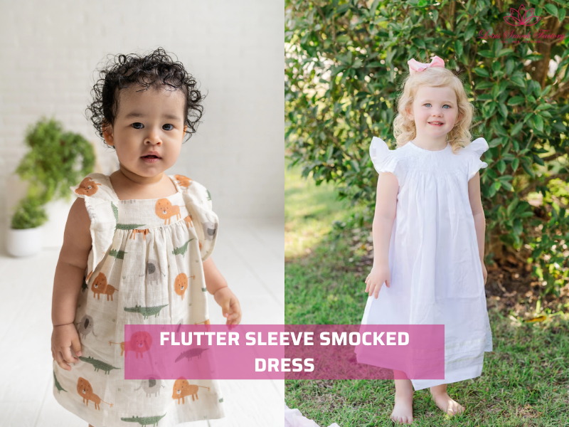 Toddler smocked dress